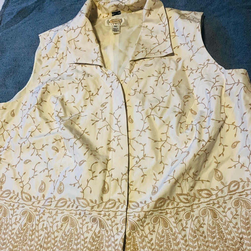 Embroidered Tank from Talbots